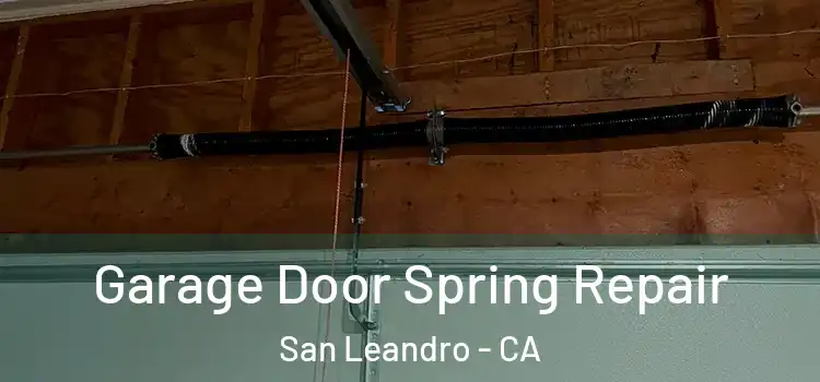  Garage Door Spring Repair San Leandro - CA