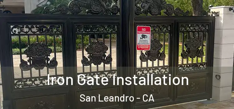 Iron Gate Installation San Leandro - CA