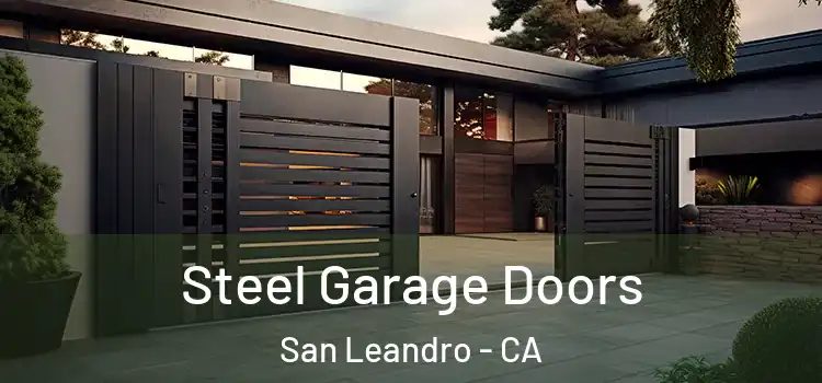 Steel Garage Doors San Leandro - CA